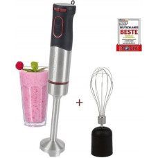 Proficook Stabmixer-Set PC-SMS 1226 (edelstahl/dunkelgrau, 1.000 Watt, mit Schneebesen)