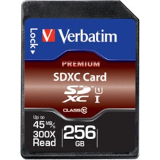 Verbatim Karta Verbatim Premium SDXC 256 GB Class 10 UHS-I/U1  (44026)