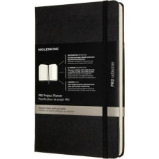 Moleskine Notes MOLESKINE PRO Project Planner L (13x21 cm) twarda oprawa, czarny