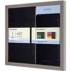 Moleskine Zestaw MOLESKINE Art. Sketching Kit sketchbook L + zestaw kredek akwarelowych