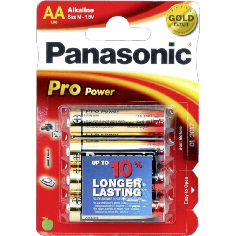 Panasonic 60x4 Panasonic Pro Power LR 6 Mignon AA PU master box