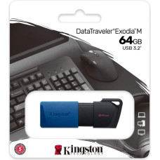 Kingston Exiodia 64GB USB3.2 blue