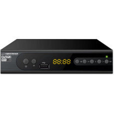 Esperanza EV106P Digital DVB-T2 H.265/HEVC tuner, Black