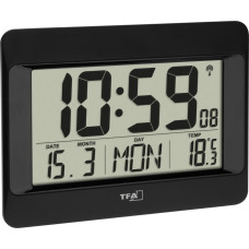 TFA 60.4519.01 Radio Controlled Clock with Temperature