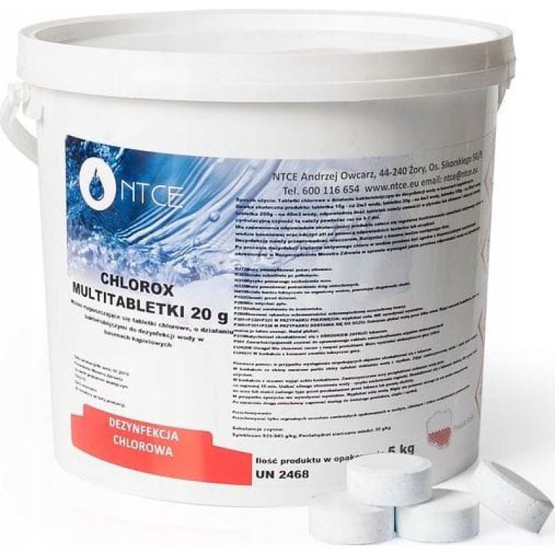 Ntce 5 Kg Chlorox 20g Białe Chemia