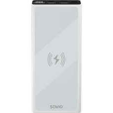 Savio Power Bank 10000 mAh, white SAVIO BA-06