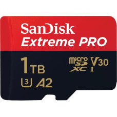 Sandisk Karta SanDisk Extreme PRO MicroSDXC 1 TB Class 10 UHS-I/U3 A2 V30 (SDSQXCD-1T00-GN6MA)