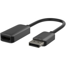 Belkin AVC011btSGY-BL 0.22 m DisplayPort HDMI Black