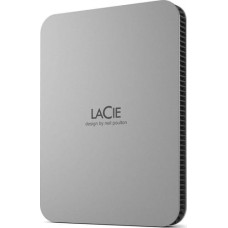 Lacie External HDD Mobile Drive 2TB USB-C Colour Silver