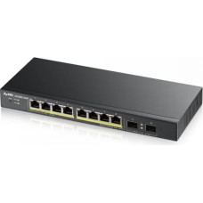 Zyxel GS1900-8HP v3 PoE Managed L2 Gigabit Ethernet (10/100/1000) Power over Ethernet (PoE) Black