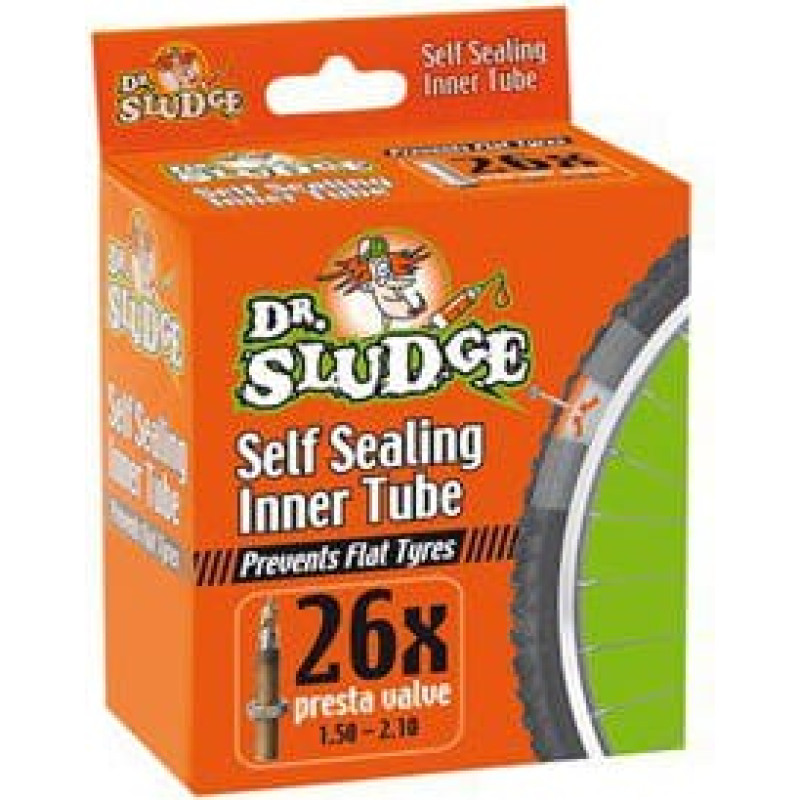 Weldtite Dętka z płynem antyprzebiciowym DR SLUDGE PUNCTURE PROTECTION INNER TUBE 26