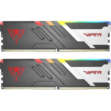 Patriot DDR5 - 32 GB - 5600 - CL - 36 - Dual Kit, memory (black/white, PVVR532G560C36K, Viper Venom RGB)