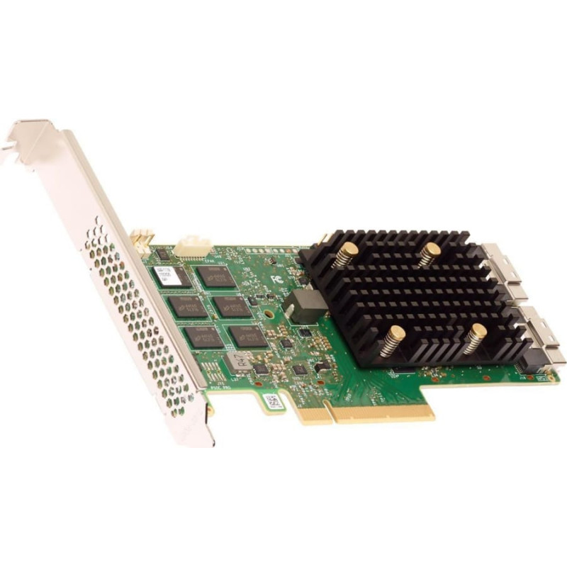 Broadcom Kontroler BROADCOM PCIe 4.0 x8 - 2x SFF-8654 HBA 9500-16i (05-50077-02)