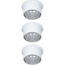 Paulmann Oprawa wpuszczana Gil Coin 3StepDim rd starr LED 3x6W 2700K 230V weiß matt/eisen Alu