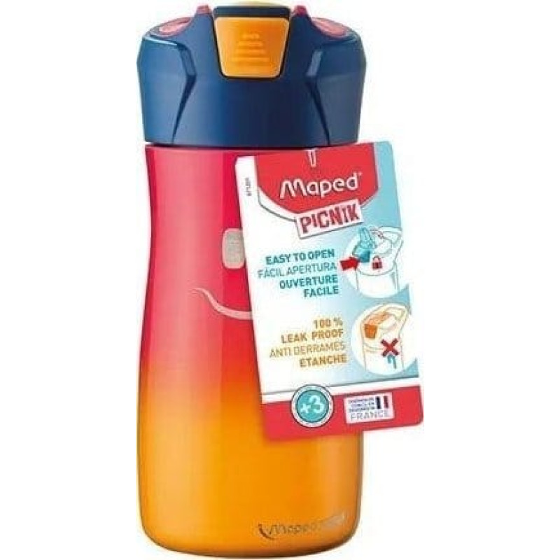 Maped Butelka ze stali nierdzewnej 430ml różowa MAPED