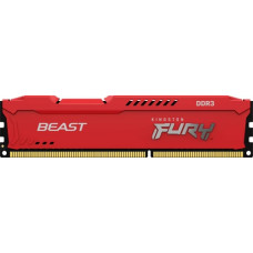 Kingston Fury Pamięć Kingston Fury Beast, DDR3, 8 GB, 1866MHz, CL10 (KF318C10BR/8)