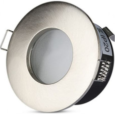 V-Tac downlight VT-787 8,4 x 3,8 cm GU10 IP54 cynk srebrny