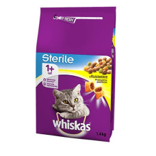 Whiskas ?Whiskas 5900951259180 cats dry food 1.4 kg Adult Chicken