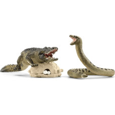 Schleich Wild Life Danger in the swamp, play figure