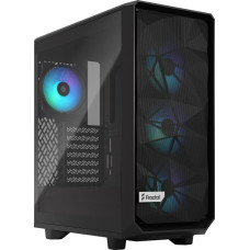 Fractal Design Meshify 2 Compact RGB Black TG Light Tint, tower case (black, tempered glass)