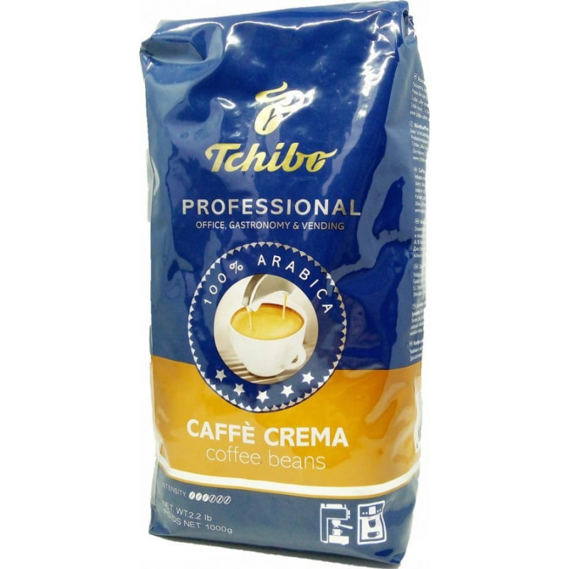 Tchibo Kawa TCHIBO, PROFESSIONALE CAFFE CREMA 100 % ARABICA, ziarnista, 1000 g