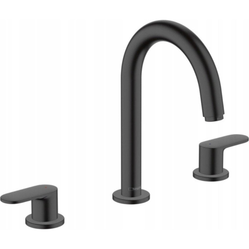 Hansgrohe Vernis Blend bateria umywalkowa 3-otworowa EcoSmart czarny mat