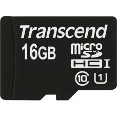 Transcend Karta Transcend Premium MicroSDHC 16 GB Class 10 UHS-I/U1  (TS16GUSDCU1)