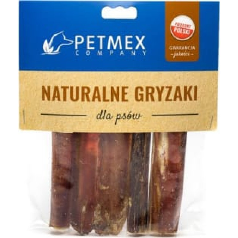 Petmex Dog chew PETMEX Beef penis cut 12cm 5pcs