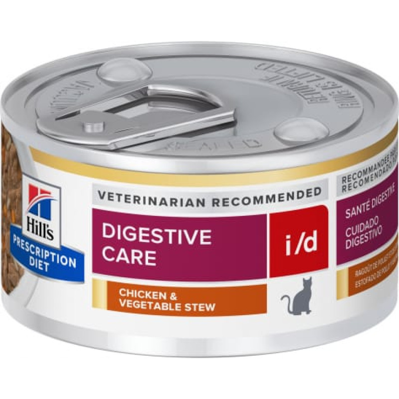 Hill's PD Diet i / d Digestive Care Chicken&Vegetables - wet cat food - 82 g