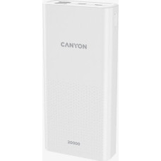 Canyon Powerbank Canyon PB-2001 20000 mAh Biały