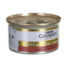 Purina Nestle Gourmet Gold mokra karma dla kota mus z wołowiny 85g