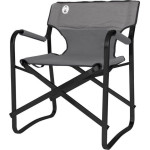 Coleman DECK CHAIR STEEL GREY  (STO)