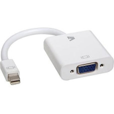 V7 Adapter AV V7 DisplayPort Mini - D-Sub (VGA) biały (CBL-MV1WHT-5E)