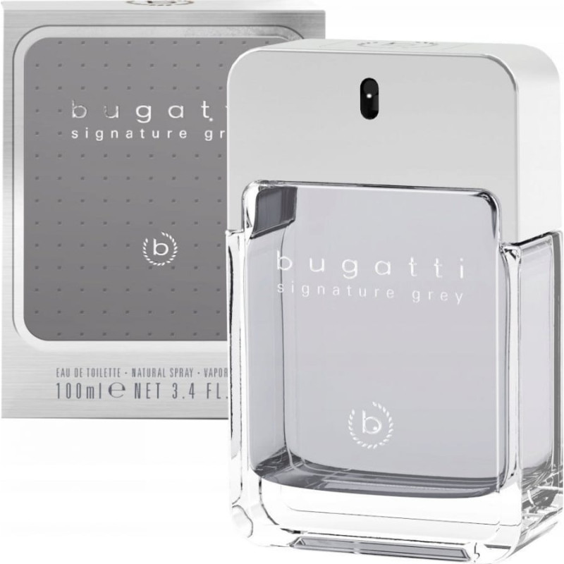 Bugatti Signature Grey Woda toaletowa dla mężczyzn 100ml