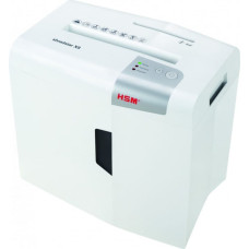 HSM X8 paper shredder Particle-cut shredding 58 dB 22 cm Silver, White