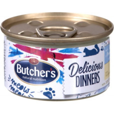 Butcher's CLASSIC DELICIOUS DINNERS Wet cat food Mousse Tuna and marine fish 85 g