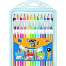 BIC Zetaw koloringowy 3w1 Kredki 36szt BIC