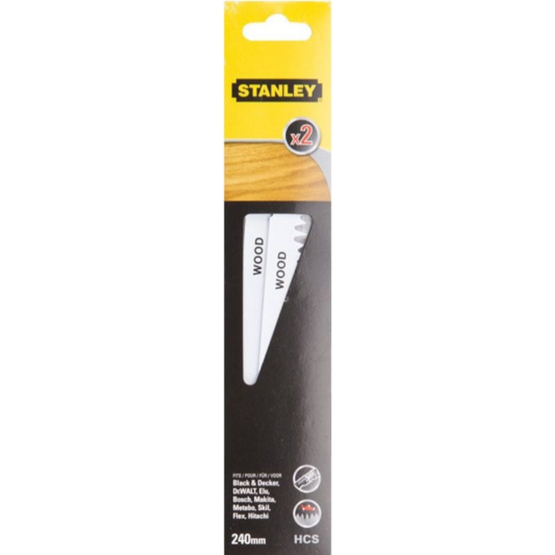 Stanley Brzeszczot do pilarek szablowych HCS 5-6,5mm 2szt. - STA21182