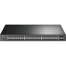 Tp-Link TL-SG3452XP JetStream PoE Switch Managed L2+ Gigabit Ethernet (10/100/1000) Power over Ethernet (PoE) 1U Black