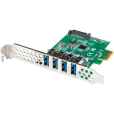 Lanberg PCE-US3-004 interface cards/adapter Internal USB 3.2 Gen 1 (3.1 Gen 1)