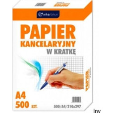 Interdruk Papier kancelaryjny A4/500K kratka (332860) - 5902277225160