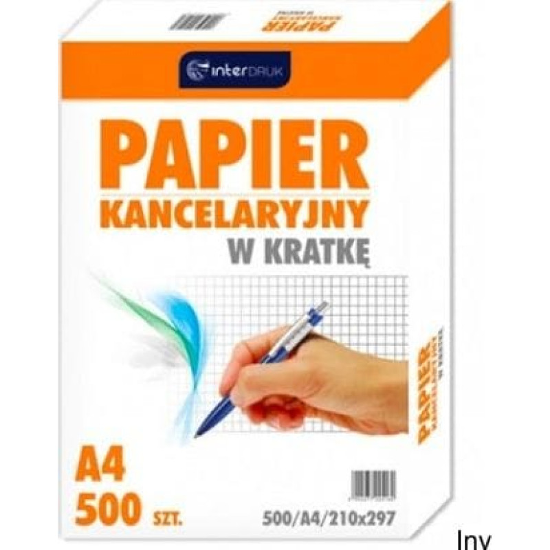 Interdruk Papier kancelaryjny A4/500K kratka (332860) - 5902277225160