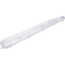 Volteno Oprawa hermetyczna pod tuby LED 2x120cm Szara IP65 ABS + PS 126,5x11,2x8,3cm VO0639