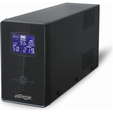 Energenie Gembird EG-UPS-035 uninterruptible power supply UPS Line-interactive technology 2000VA 1200W 3x mains socket + 2x Schuko