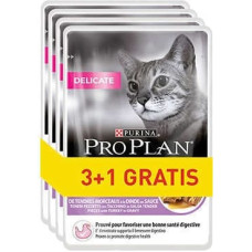 Purina Nestle PURINA Pro Plan Delicate Turkey - wet cat food - 85g 3+1