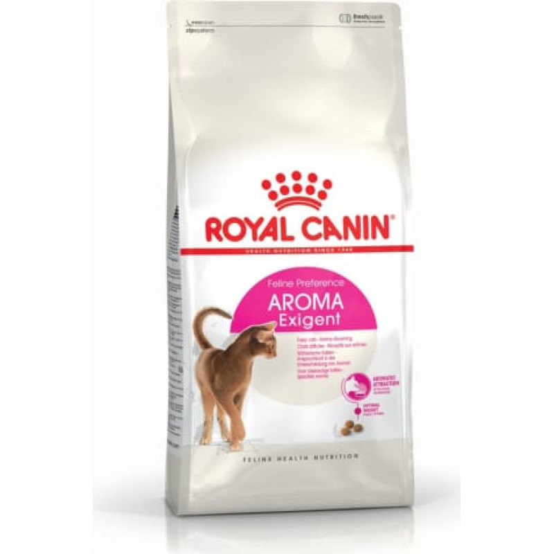 Royal Canin Feline Preference Aroma Exigent cats dry food 10 kg Adult Fish