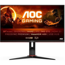 AOC LCD Monitor U28G2XU2/BK 28