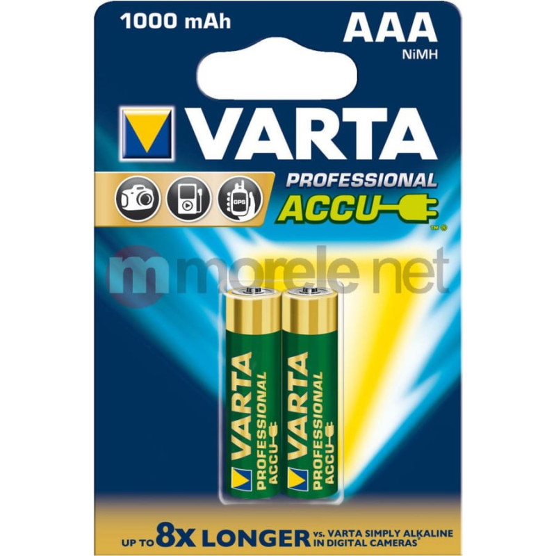 Varta Akumulator Electronics AAA / R03 1000mAh 2 szt.