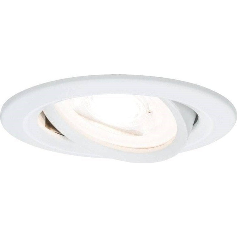 Paulmann RECESSED LUMINAIRE NOVA COIN LED DIM PIVOTING GU10 MAX.35W 84MM 230V white matt