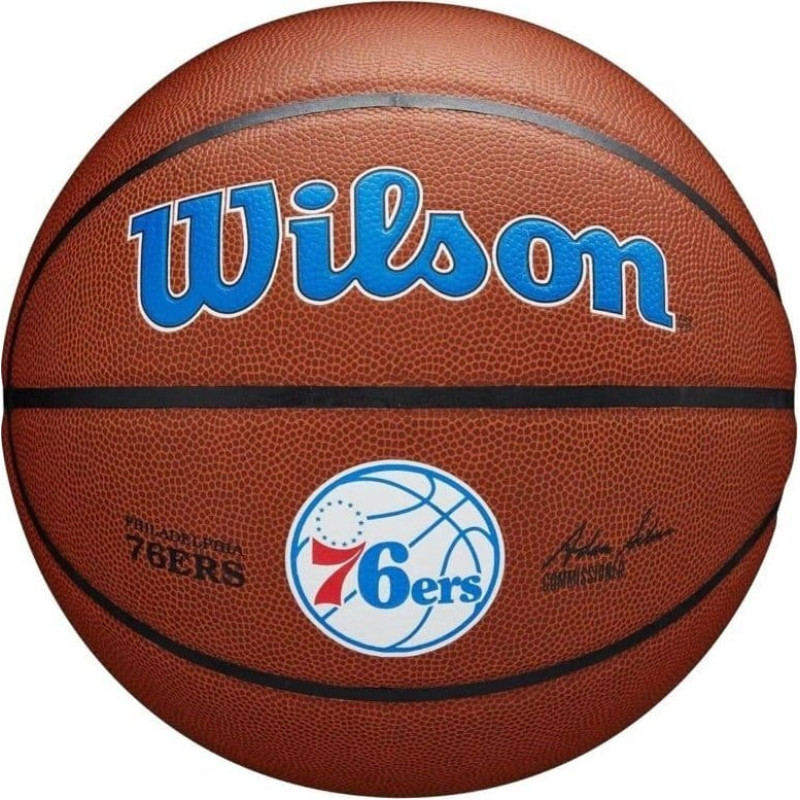 Wilson Team Alliance Philadelphia 76ers Ball WTB3100XBPHI Brązowe 7